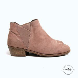 Torrid Faux Suede Ankle Booties